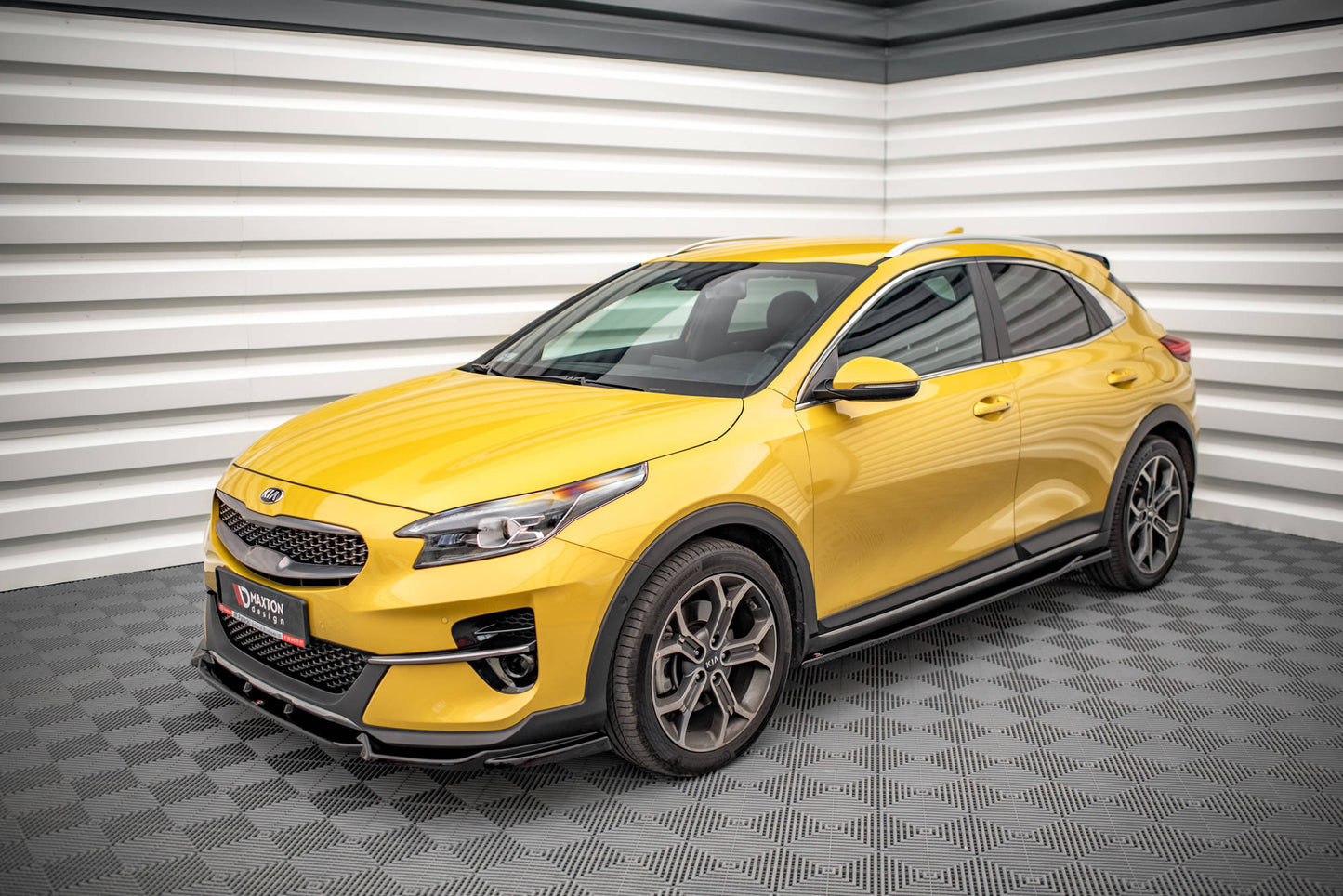 Seitenschweller Ansatz für Kia XCeed Mk1 schwarz matt