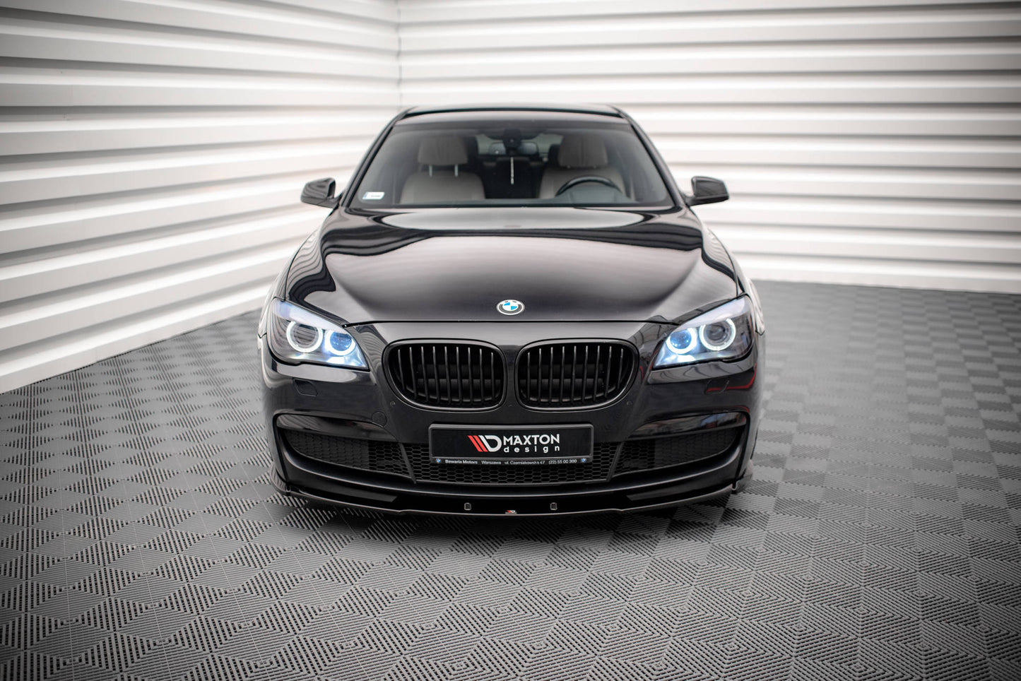 Front Ansatz V.1 für BMW 7 M-Paket F01 Carbon Look
