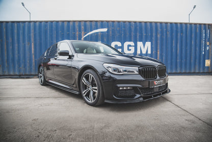Front Ansatz V.2 für BMW 7 M-Paket G11 Carbon Look