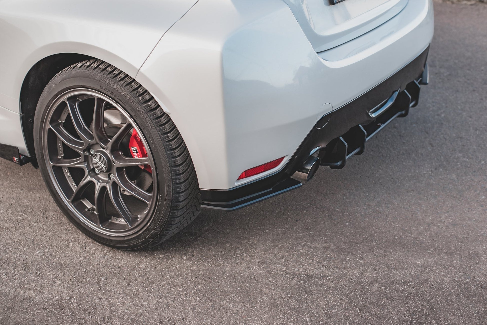 Robuste Racing Heck Ansatz Flaps Diffusor für Toyota GR Yaris Mk4