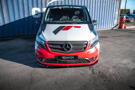 Front Ansatz V.2 für Mercedes-Benz Vito W447 Facelift schwarz matt