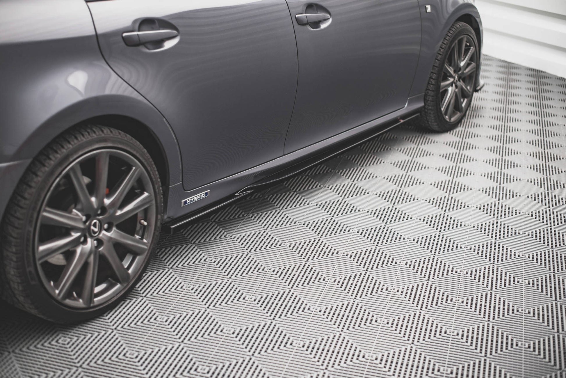 Seitenschweller Ansatz für Lexus GS F Sport Mk4(L10) Carbon Look
