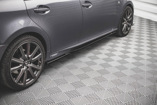 Seitenschweller Ansatz für Lexus GS F Sport Mk4(L10) Carbon Look