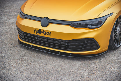 Front Ansatz V.1 für VW Golf 8  schwarz Hochglanz