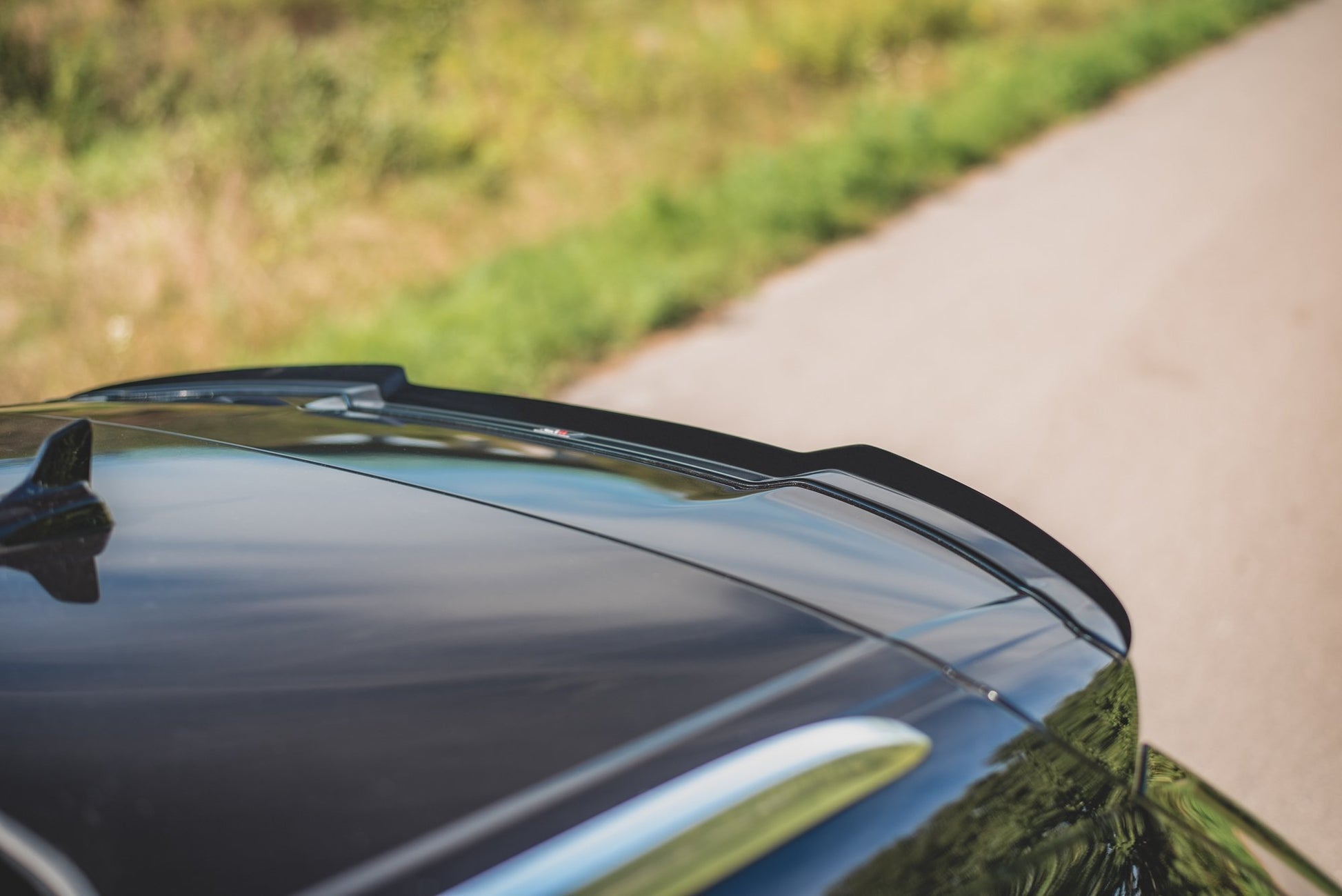 Spoiler CAP für Audi SQ7 / Q7 S-Line Mk. 2 Carbon Look
