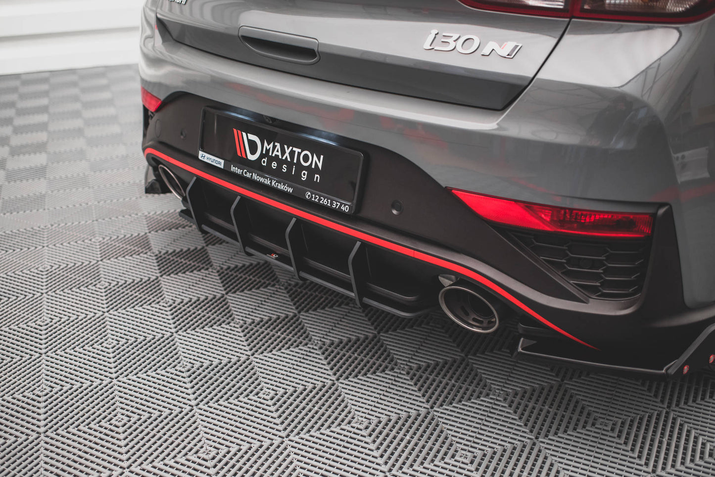 Street Pro Heckschürze für Hyundai I30 N Hatchback Mk3 Facelift
