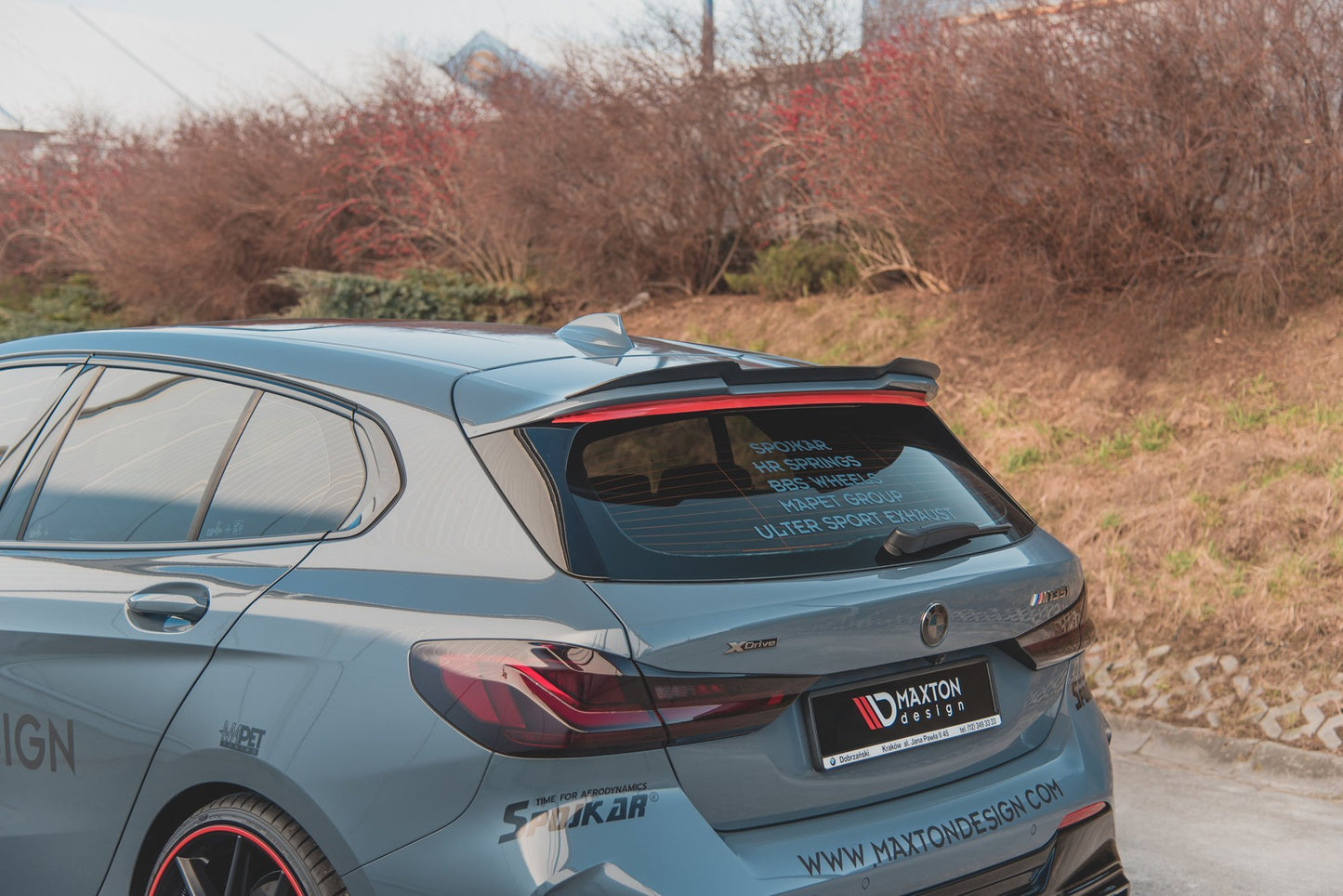 Spoiler CAP für BMW 1er F40 M135i Carbon Look