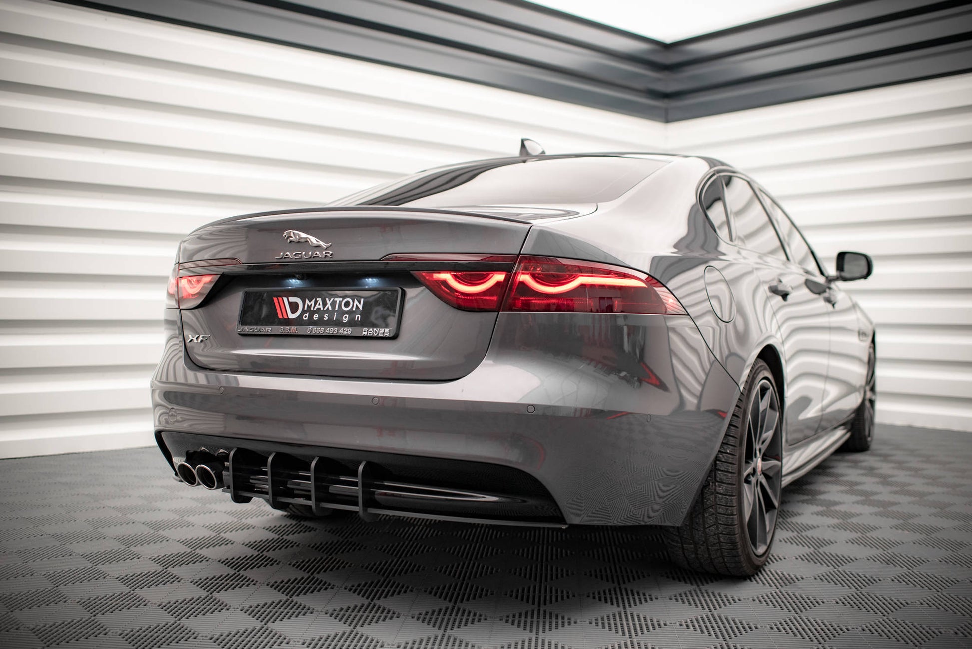 Street Pro Heckschürze für Jaguar XF R-Sport Mk2