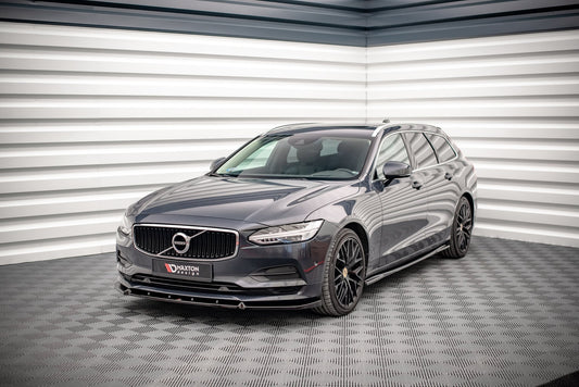 Front Ansatz V.2 für Volvo V90 Mk2 Carbon Look