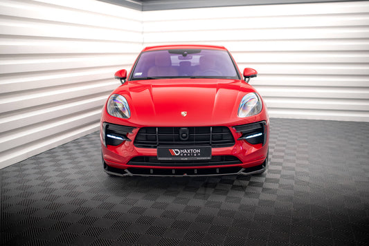 Front Ansatz V.1 für Porsche Macan Mk1 Facelift Carbon Look