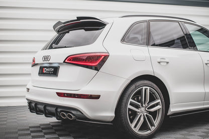 Spoiler CAP für Audi SQ5 Mk1 (8R) schwarz matt