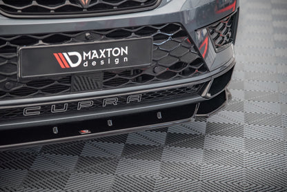 Front Ansatz V.2 für Cupra Ateca schwarz Hochglanz