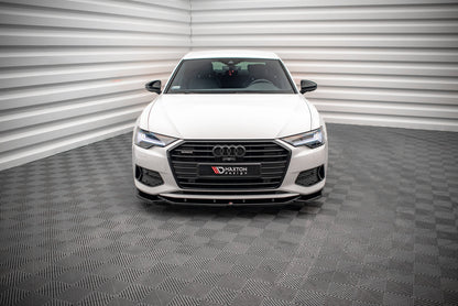 Front Ansatz V.1 für Audi A6 C8 Carbon Look
