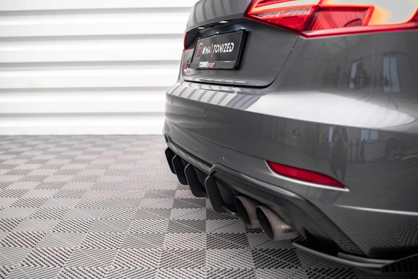 Street Pro Heckschürze für Audi S3 Sportback 8V Facelift