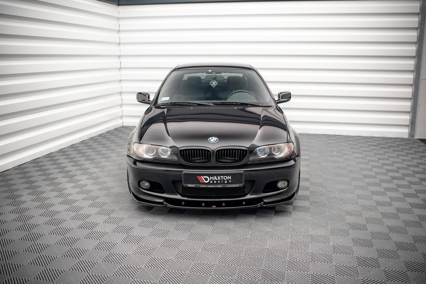 Front Ansatz V.2 für BMW 3er Coupe M-Paket E46 Carbon Look