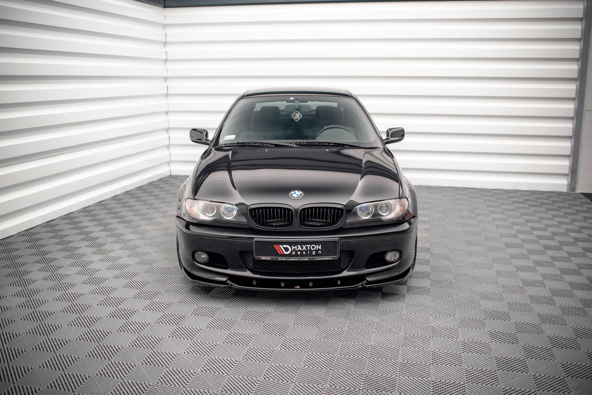 Front Ansatz V.2 für BMW 3er Coupe M-Paket E46 Carbon Look
