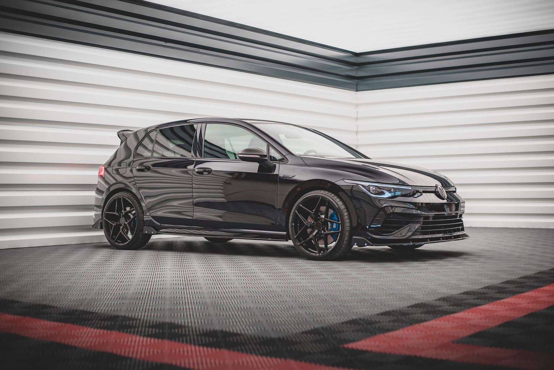 Seitenschweller Ansatz für + Flaps V.2 für Volkswagen Golf R Mk8