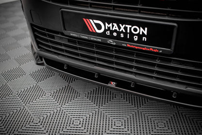 Front Ansatz für Peugeot Partner Mk3 Carbon Look