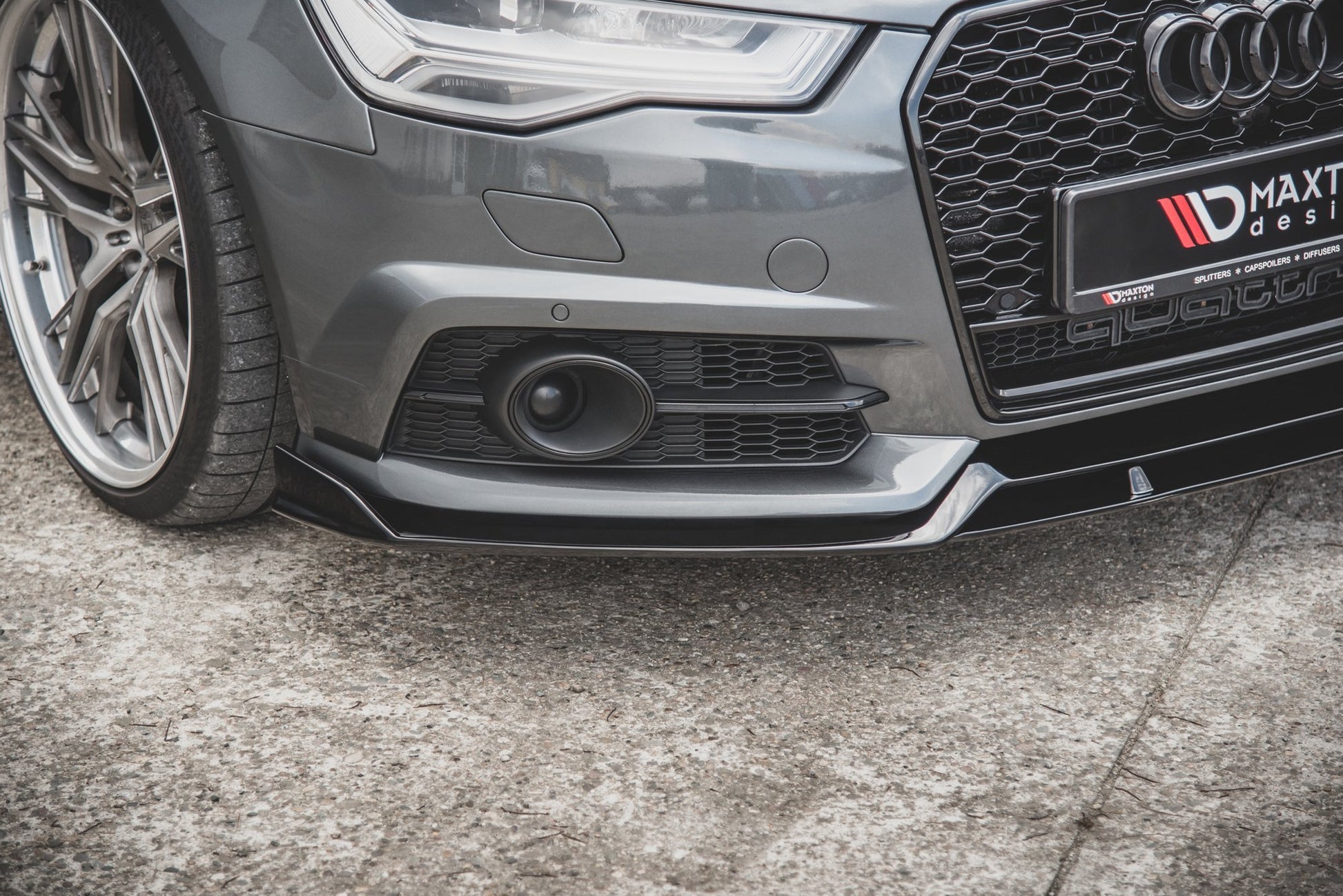 Front Ansatz für Audi S6 / A6 S-Line C7 FL