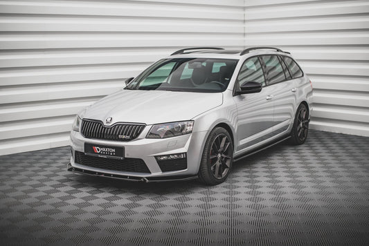 Front Ansatz V.3 für Skoda Octavia RS Mk3 Carbon Look