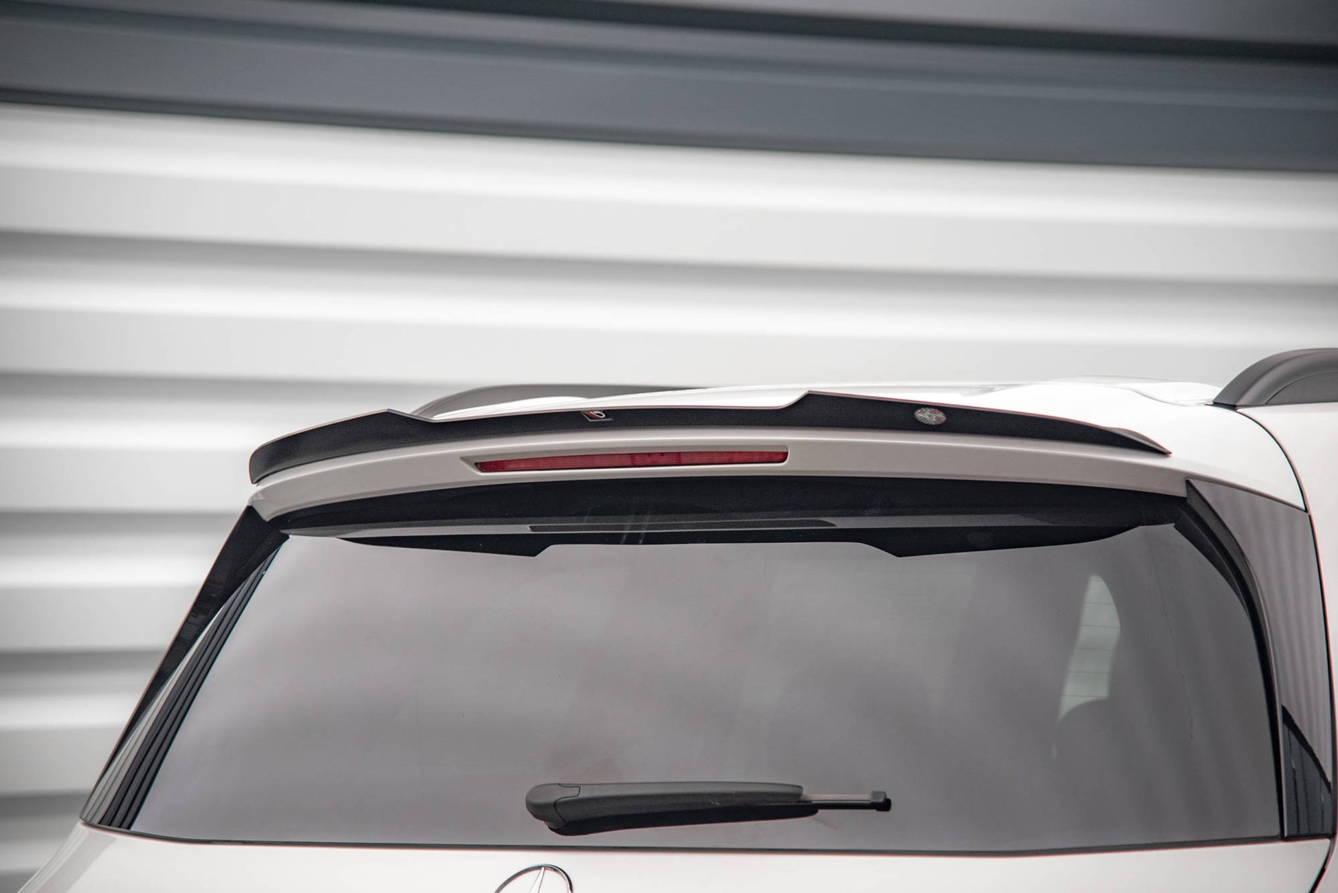 Spoiler CAP für Mercedes-Benz GLS AMG-Line X167 schwarz matt