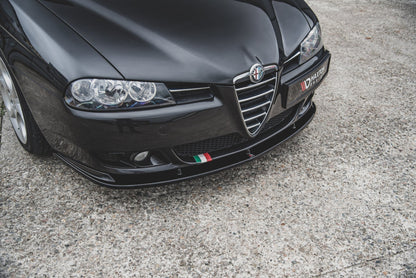 Front Ansatz für Alfa Romeo 156 Facelift schwarz matt