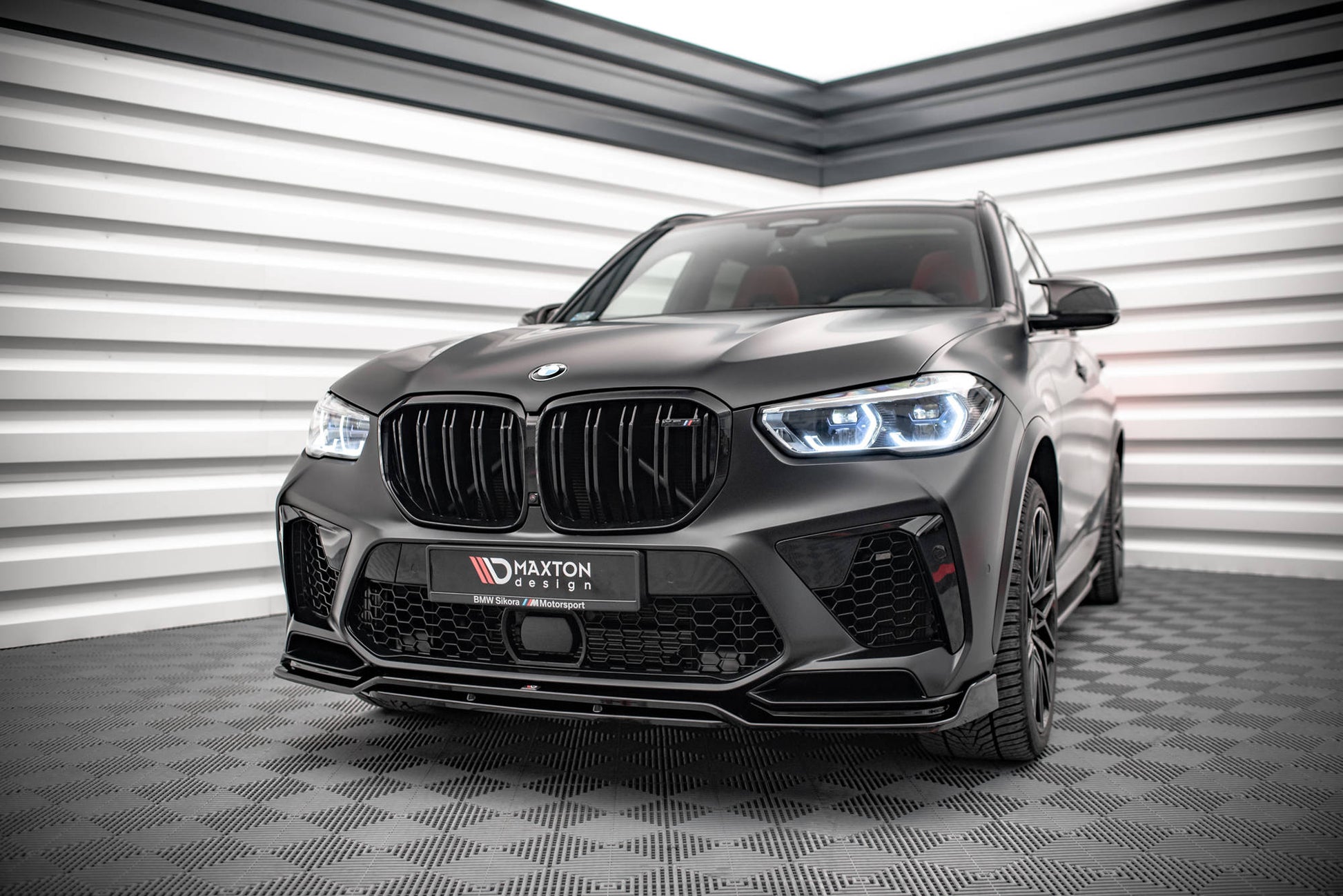 Front Ansatz V.3 für BMW  X5M F95 Carbon Look