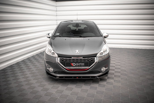 Front Ansatz V.2 für Peugeot 208 GTi Mk1 schwarz matt