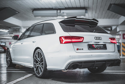 Spoiler CAP V.2 für Audi RS6 C7 Carbon Look