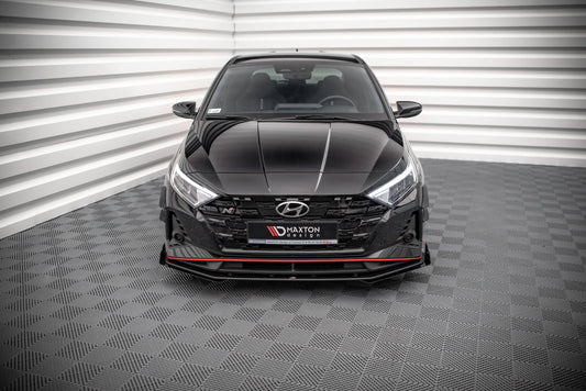 Front Flaps Hyundai I20 N Mk3 schwarz Hochglanz