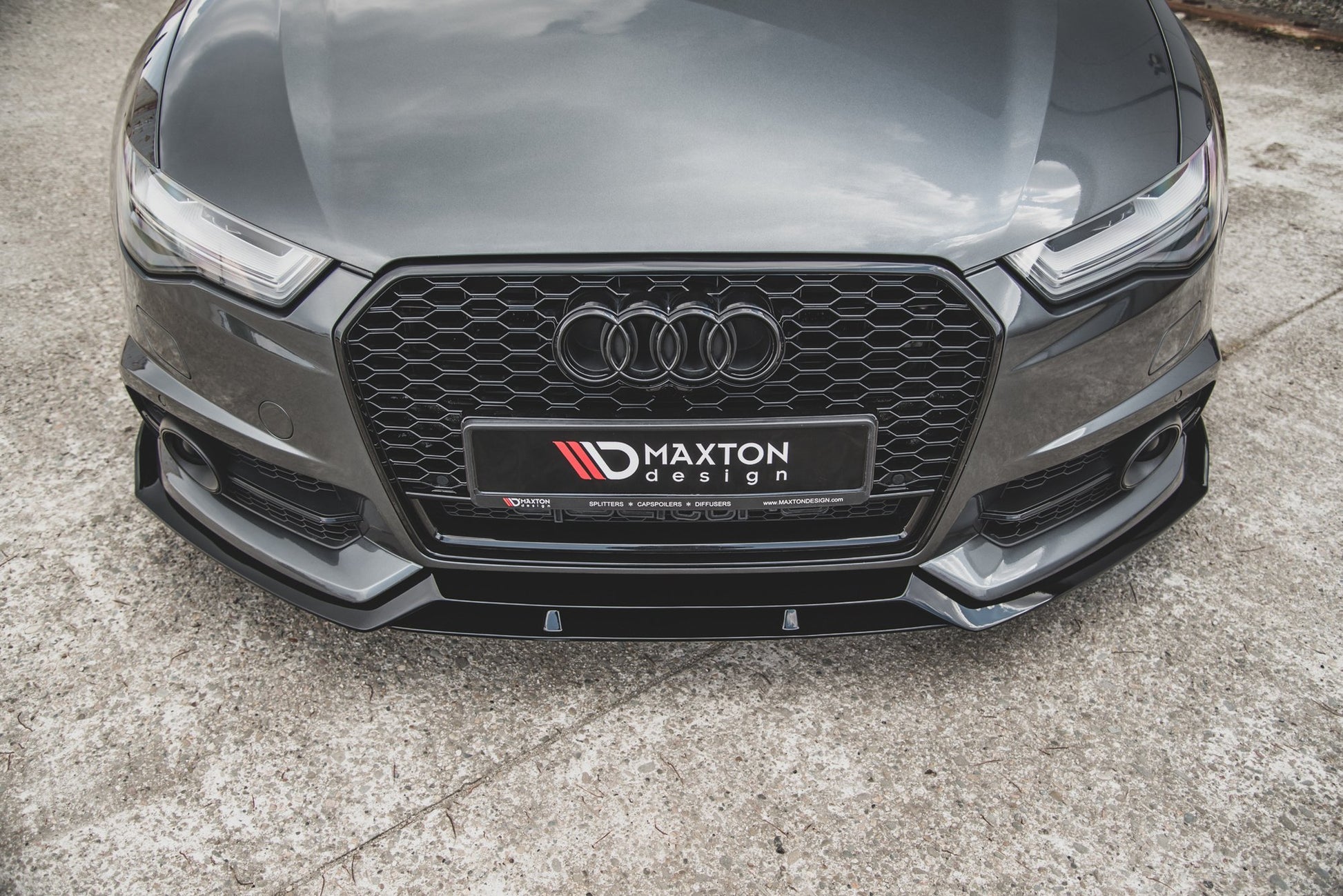 Front Ansatz für Audi S6 / A6 S-Line C7 FL