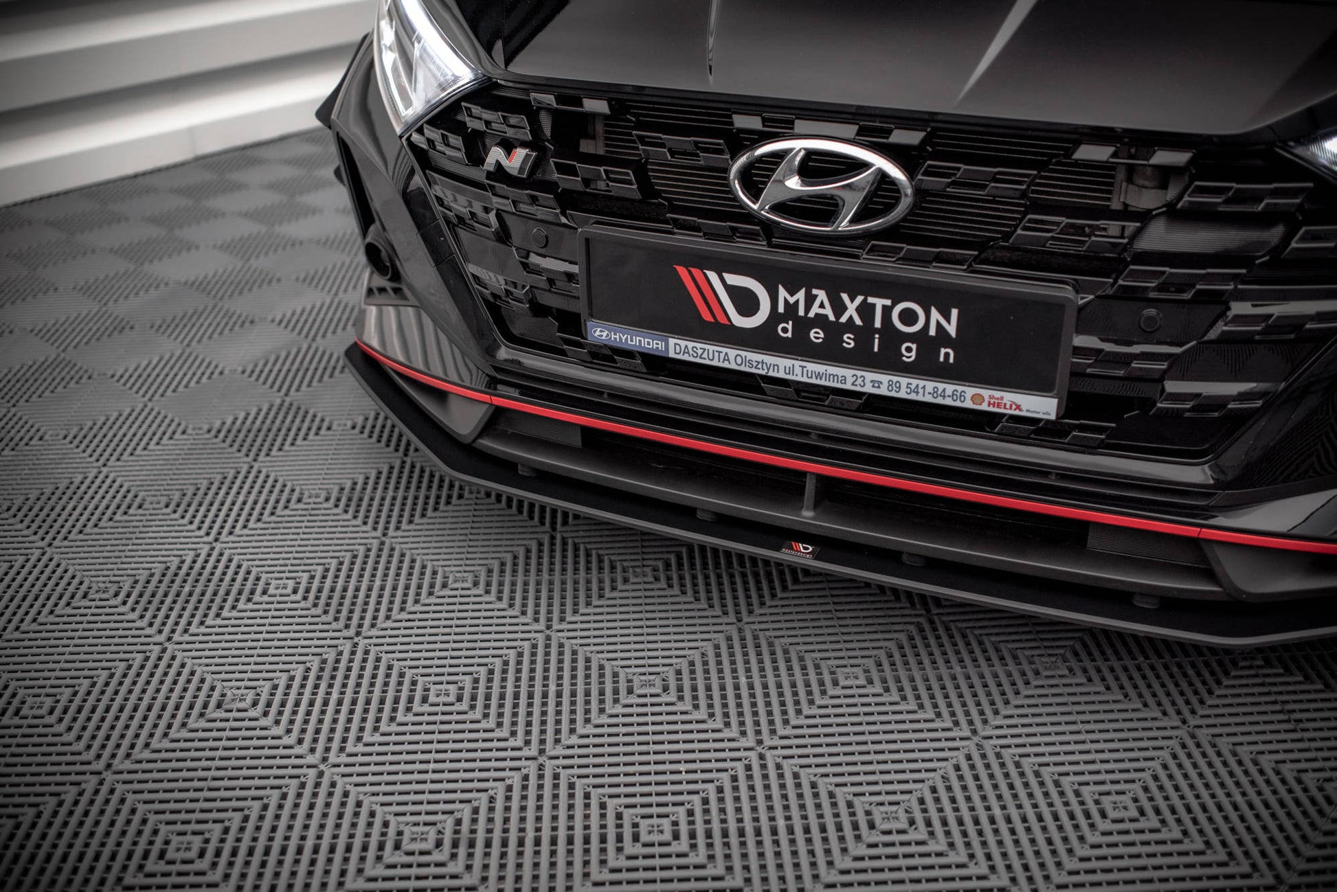 Street Pro Front Ansatz für für Hyundai I20 N Mk3
