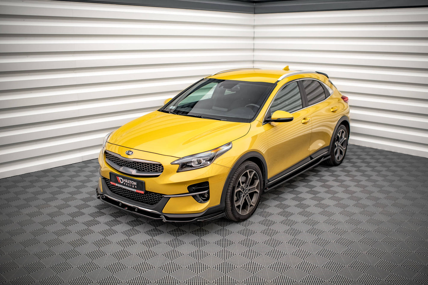 Front Ansatz für Kia XCeed Mk1 schwarz matt