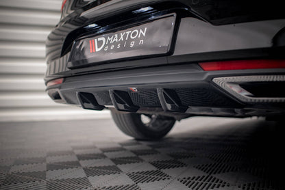 Diffusor Heck Ansatz für Renault Talisman Carbon Look