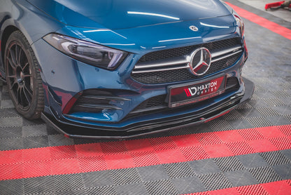 Front Ansatz V.3 für Mercedes A35 AMG Aero W177  Carbon Look