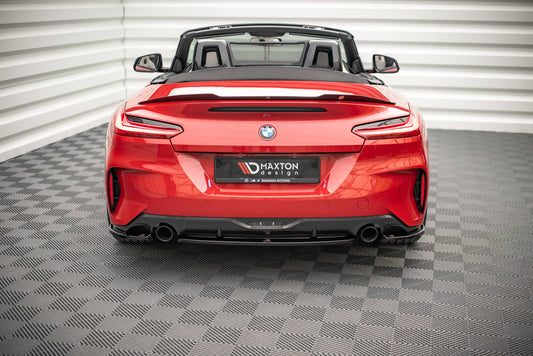 Mittlerer Diffusor Heck Ansatz für BMW Z4 M-Paket G29 schwarz matt