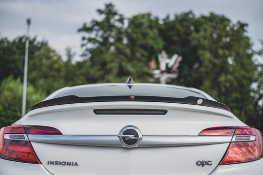 Spoiler CAP für Opel Insignia Mk. 1 OPC Facelift schwarz matt