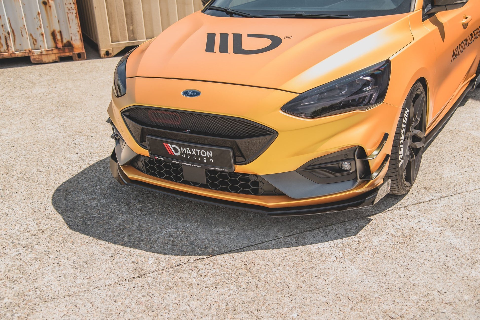 Flaps Ford Focus ST / ST-Line Mk4 schwarz Hochglanz