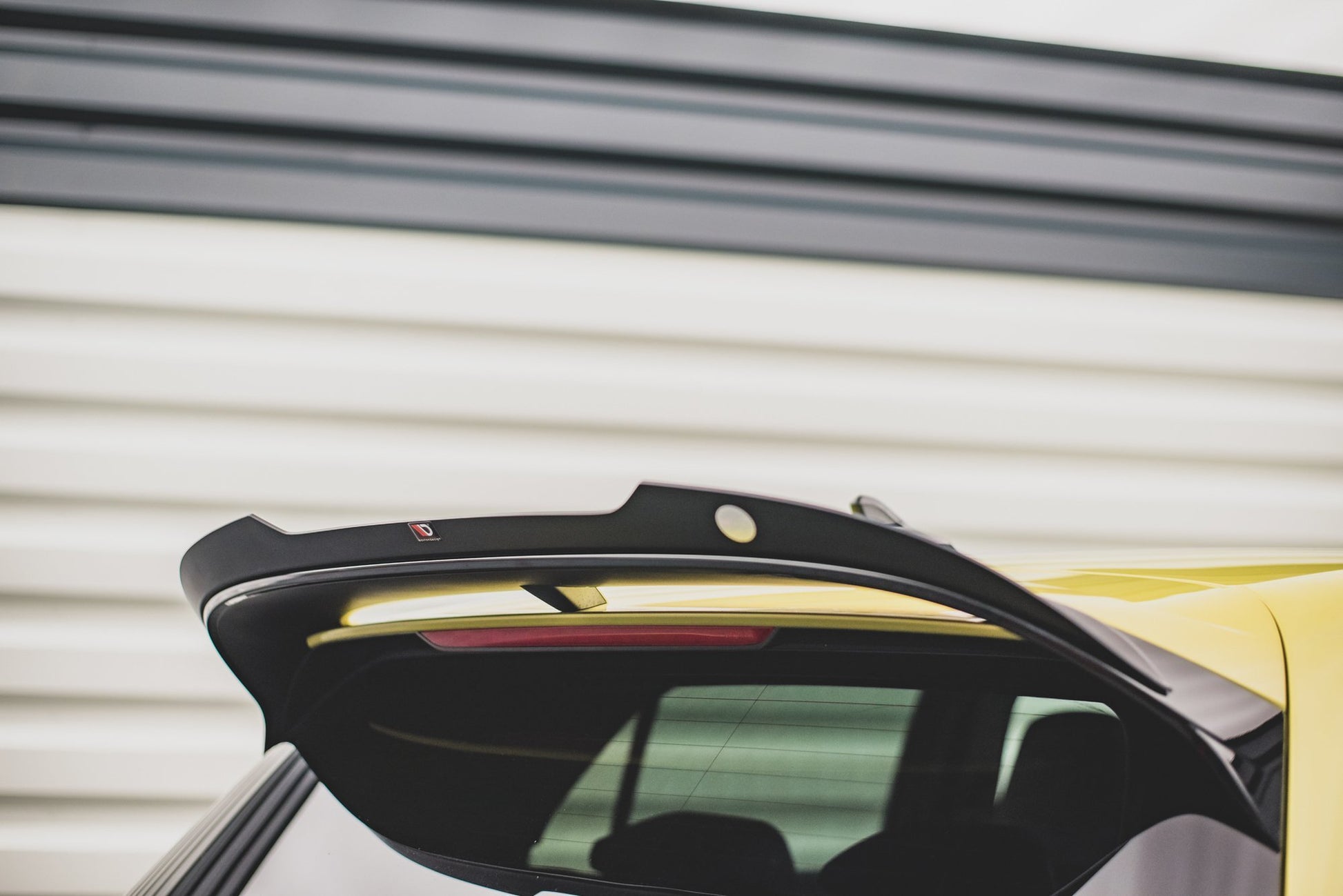 Spoiler CAP V.1 für Volkswagen Golf 8 R-Performance / GTI Clubsport schwarz matt