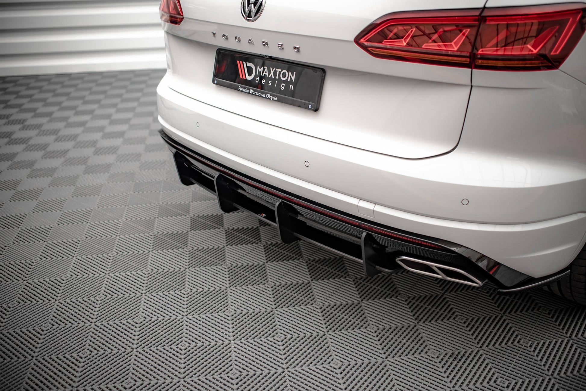 Street Pro Heckschürze für Volkswagen Touareg R-Line Mk3