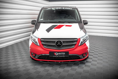 Front Ansatz V.1 für Mercedes-Benz Vito W447 Facelift Carbon Look
