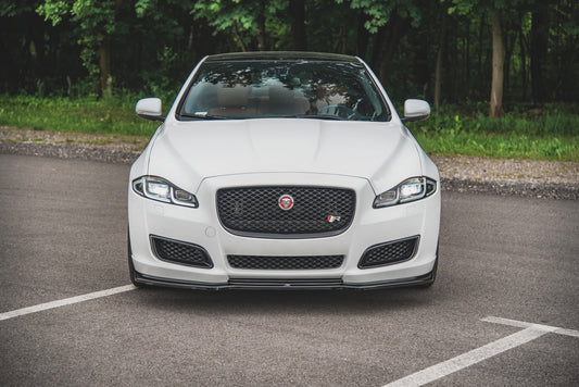 Front Ansatz für Jaguar XJ X351 Facelift Carbon Look