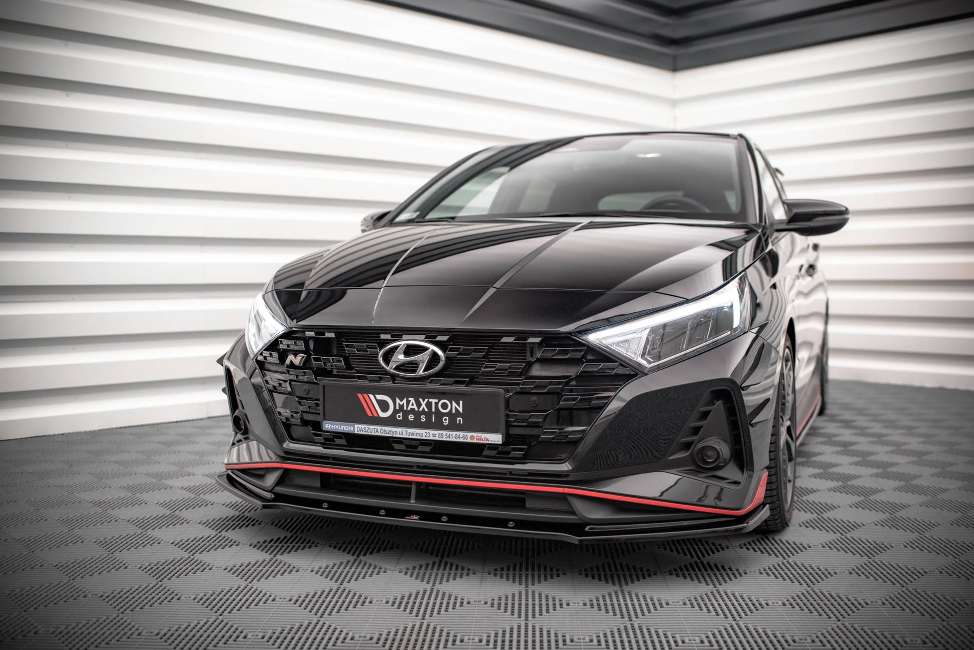 Front Ansatz V.1 für Hyundai I20 N Mk3 Carbon Look