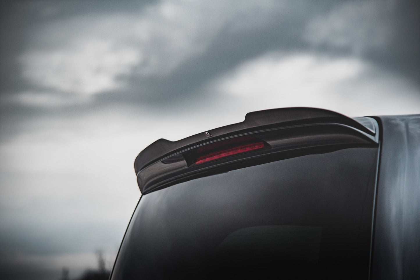 Spoiler CAP für Mercedes-Benz V-Klasse AMG-Line W447 Facelift schwarz matt
