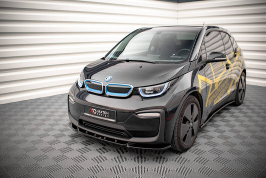 Front Ansatz V.2 für BMW i3 Mk1 Facelift schwarz matt