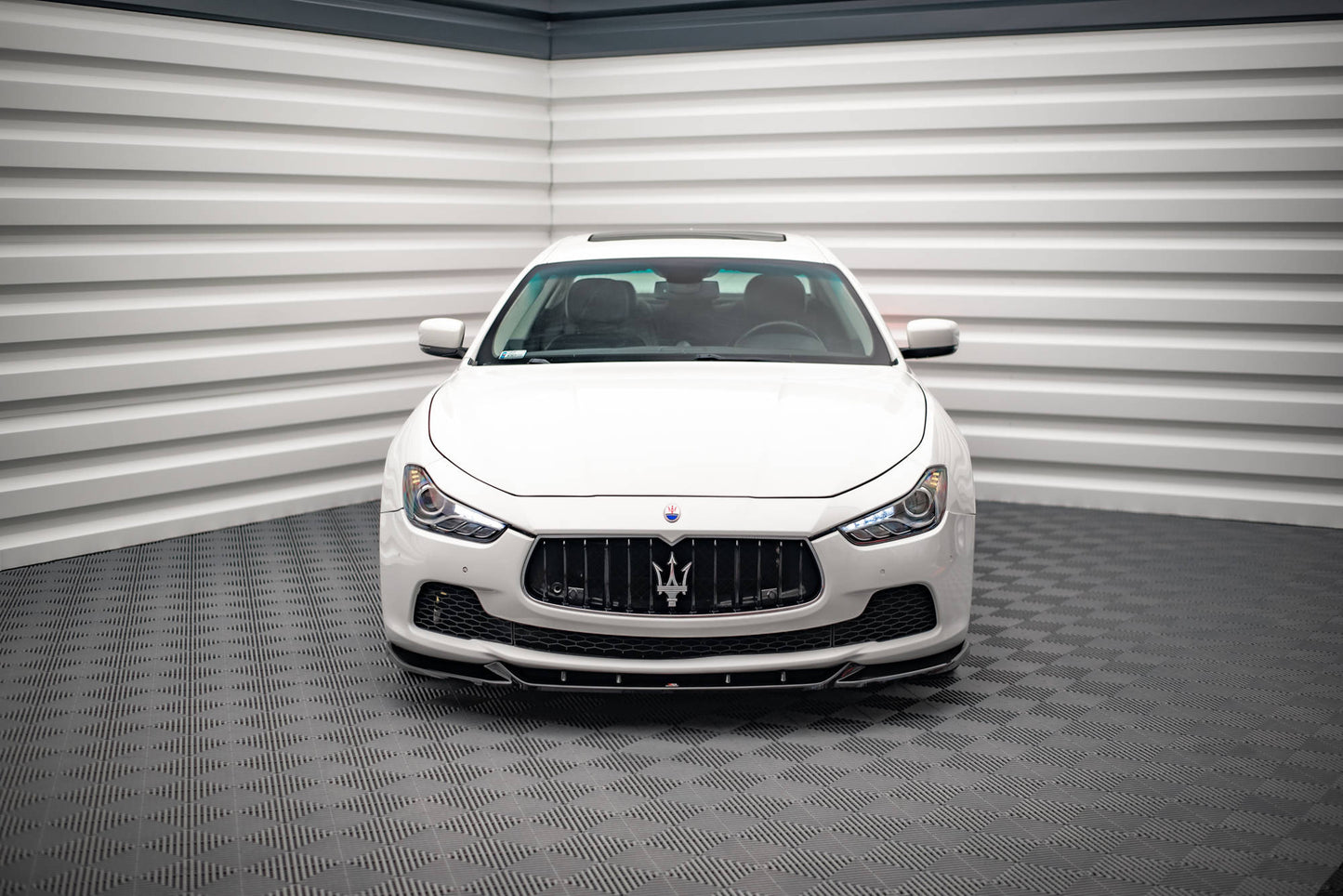 Front Ansatz V.1 für Maserati Ghibli Mk3 Carbon Look