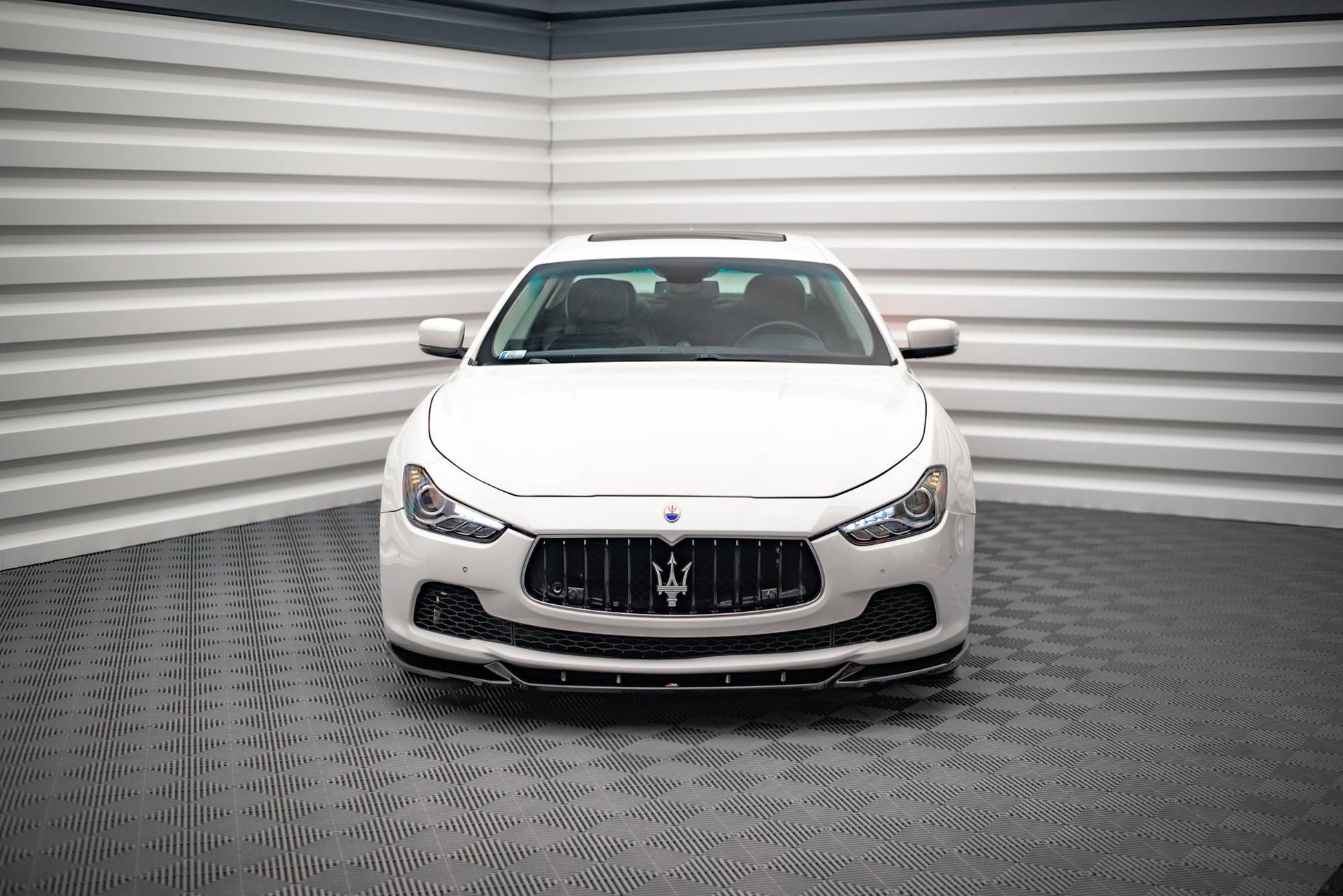 Front Ansatz V.1 für Maserati Ghibli Mk3 Carbon Look