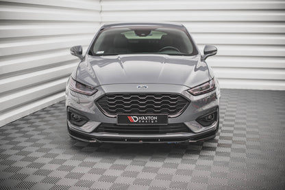 Front Ansatz V.2 für Ford Mondeo ST-Line Mk5 Facelift schwarz matt