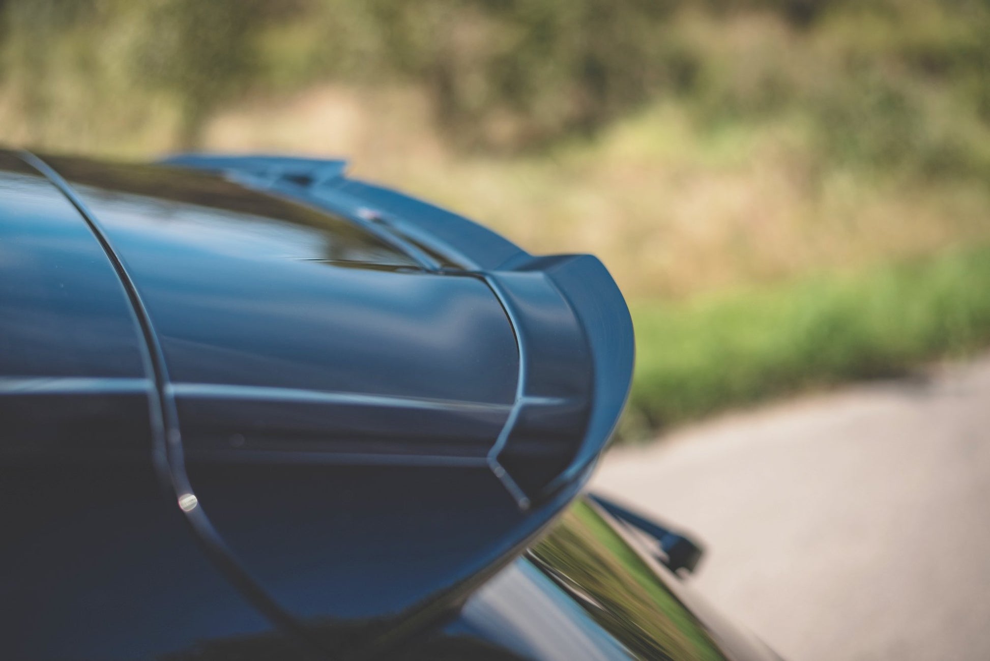Spoiler CAP für Audi SQ7 / Q7 S-Line Mk. 2 schwarz matt