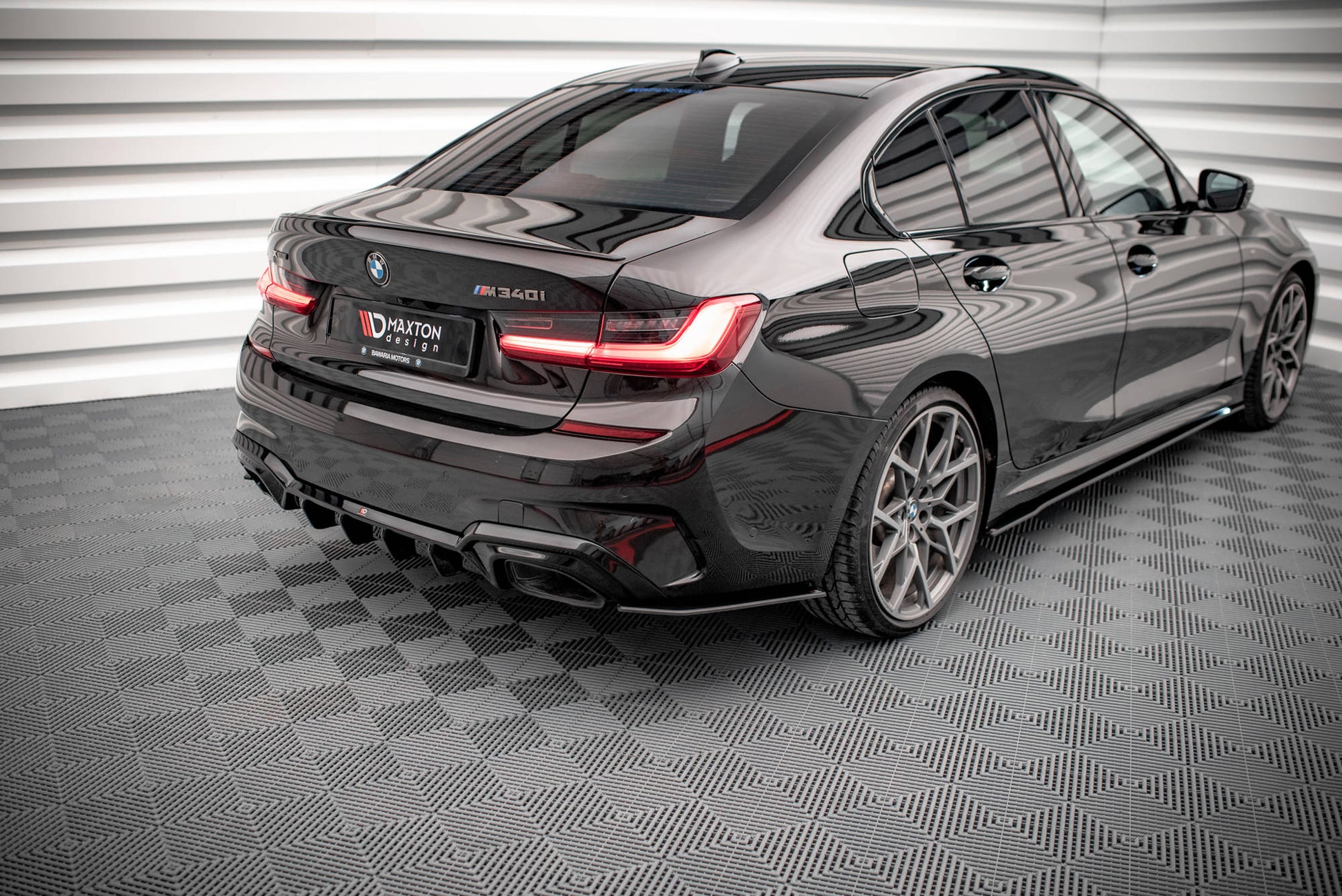 Street Pro Heck Ansatz Flaps Diffusor V.2 für BMW 3er M-Paket G20 / G21